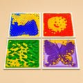 KinestheticLab liquid sensory tiles 2x2 color grid